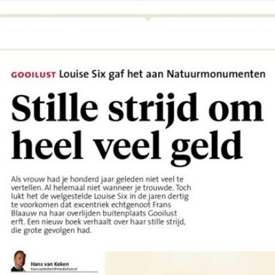 B8 Gooi en Emlander artikel